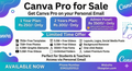 Canva Pro - 1 Year Subscription (On Your Personal Email)