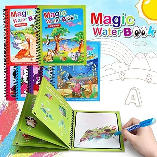 Magic Water Painting Book For Kids (Reuseable) Book Limited Stock Available (Copy)