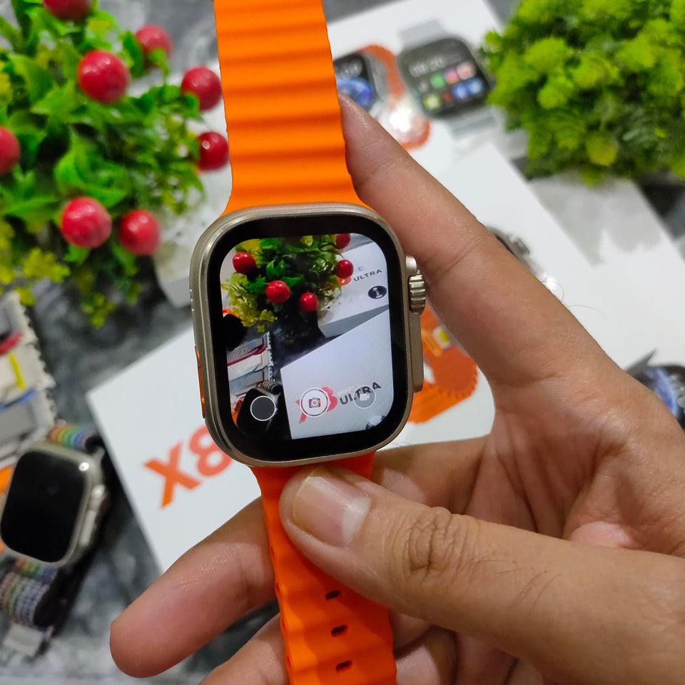 X8 Ultra 4G Smartwatch: Make Calls, Capture Photos & Track Fitness with 2GB/16GB